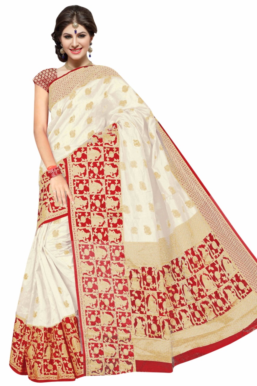 Mayra Traditonal Silk Kalamkari Saree New Model By Surat Wholesale ...